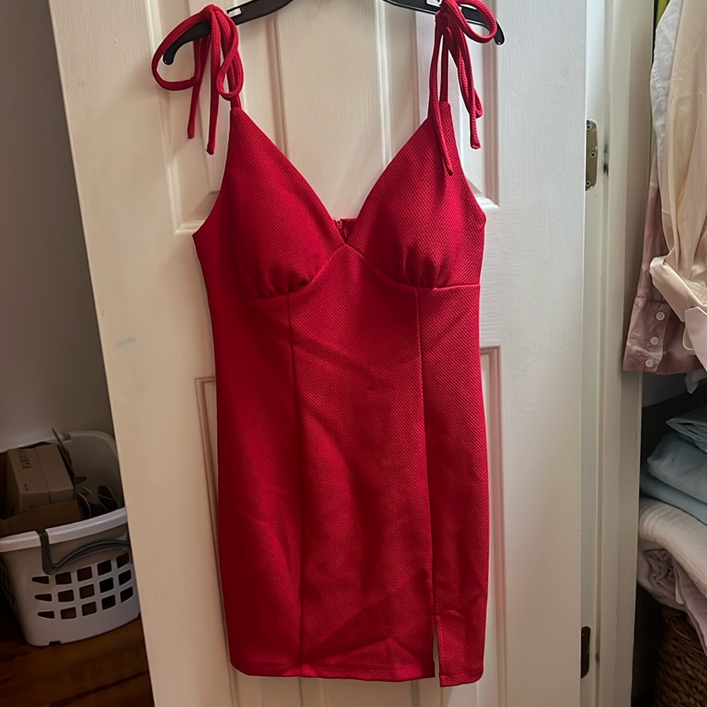 Speechless red mini dress NWT